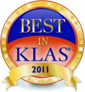 PeopleSoft Best in KLAS 2011