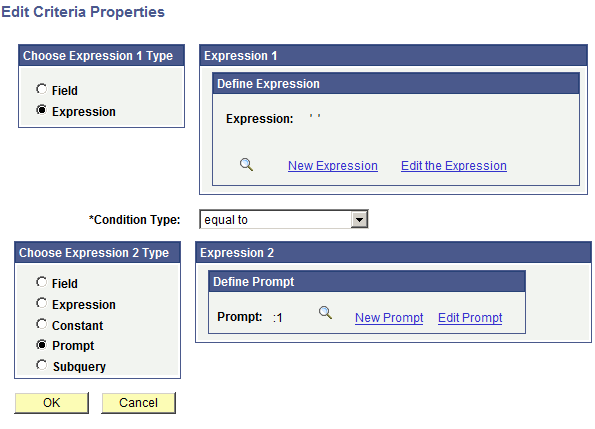 Edit Criteria in Query