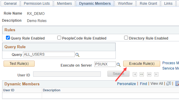 Add Peoplesoft Dynamic Roles