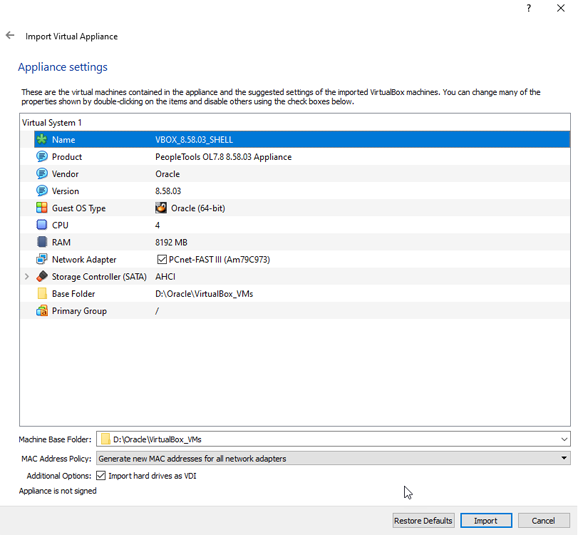 Set Virtua disk paths