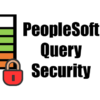 Peoplesoft Query Security Diagram