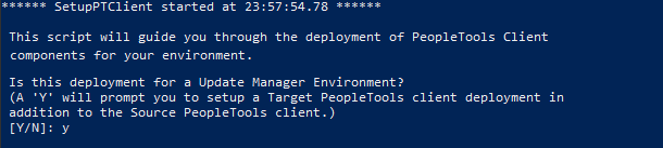 Update Manager Environment