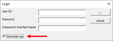 Excel to CI - Generate Log