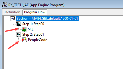 AE Program Flow View